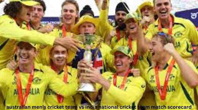 australian men’s cricket team vs india national cricket team match scorecard (2)